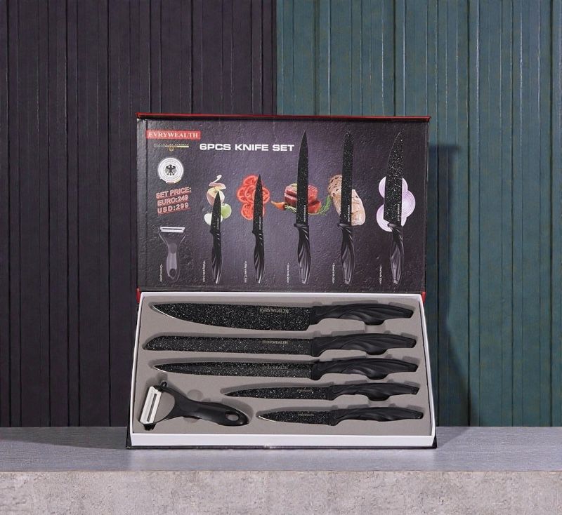 Black Knife Set