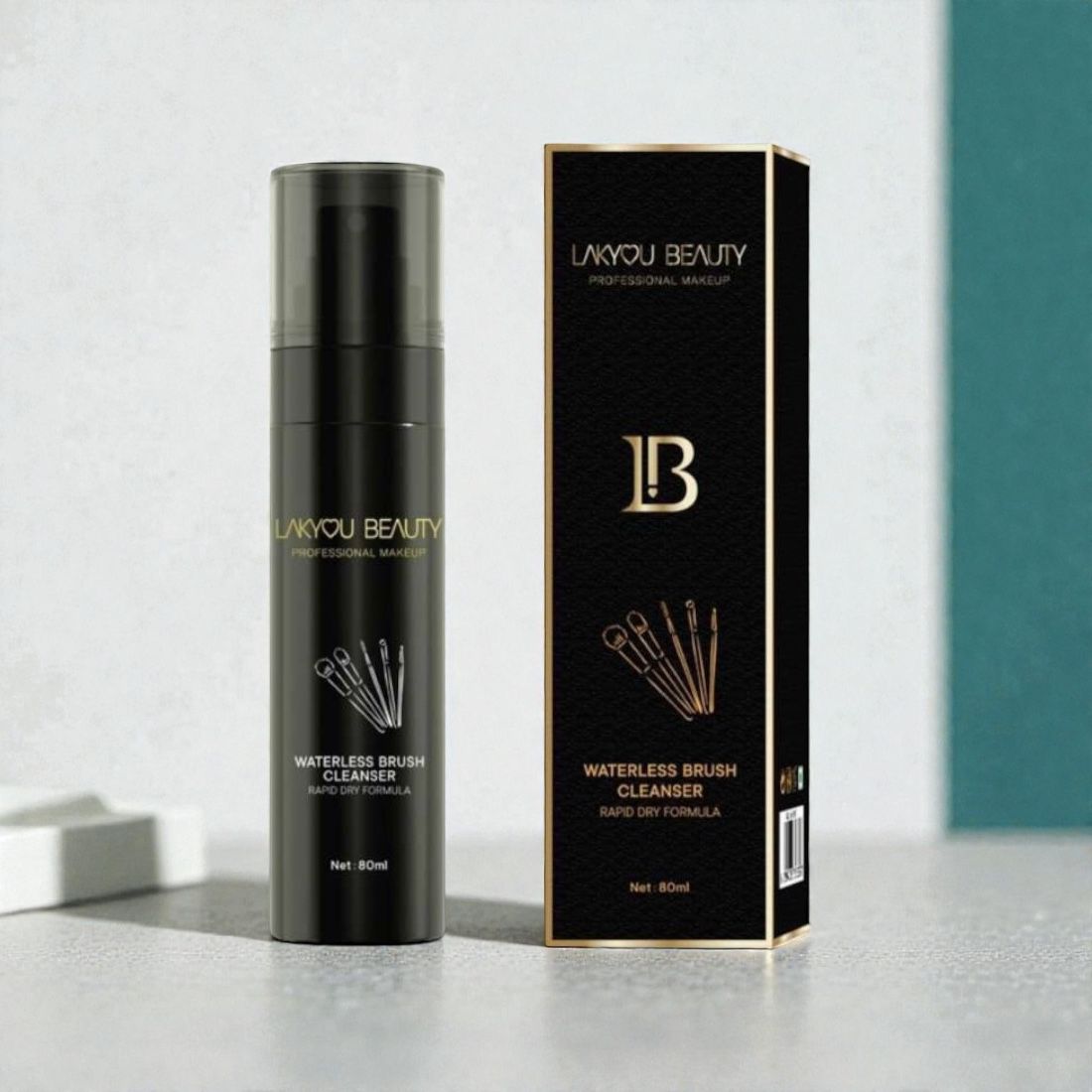Lakyou Beauty Waterless Brush Cleanser 80ml
