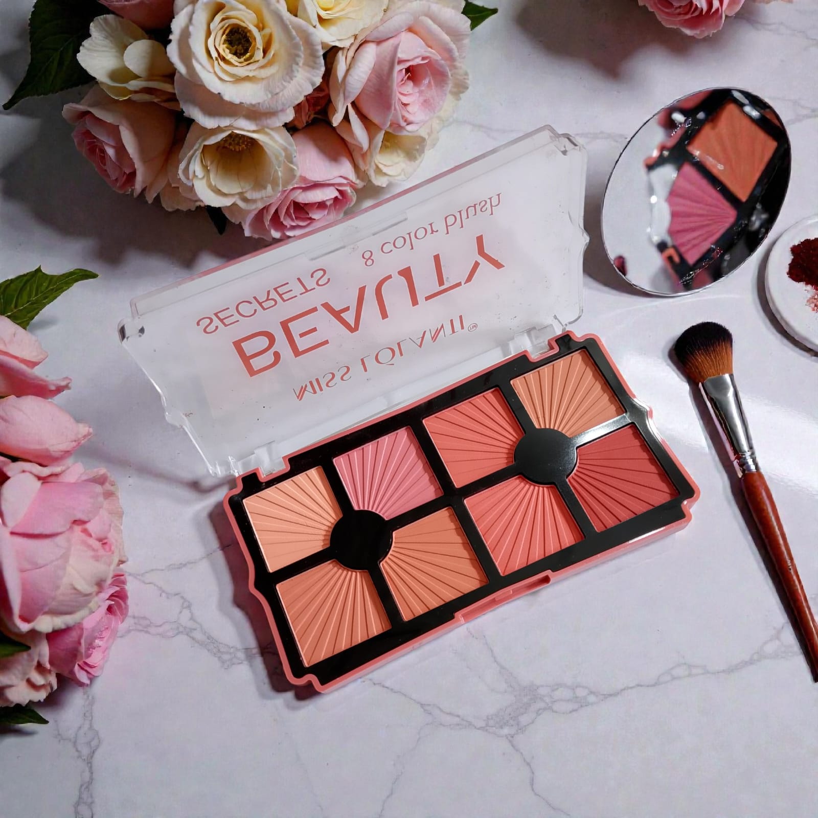 Beauty Secrets 8 Color Blush