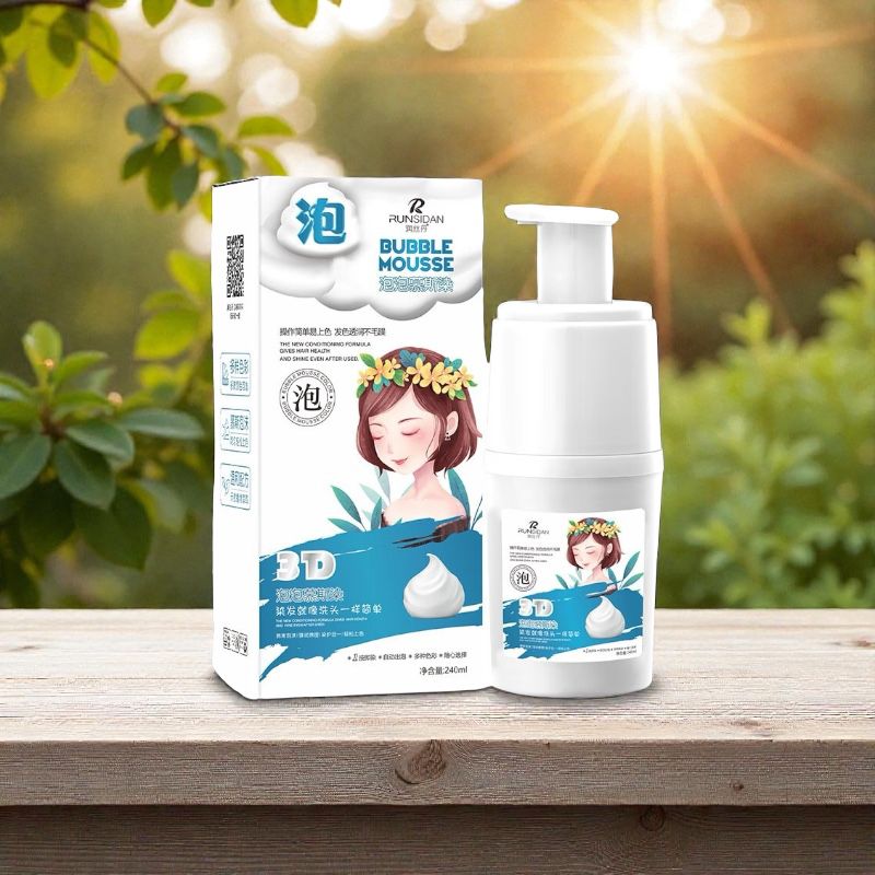 Bubble Mousse color shampoo