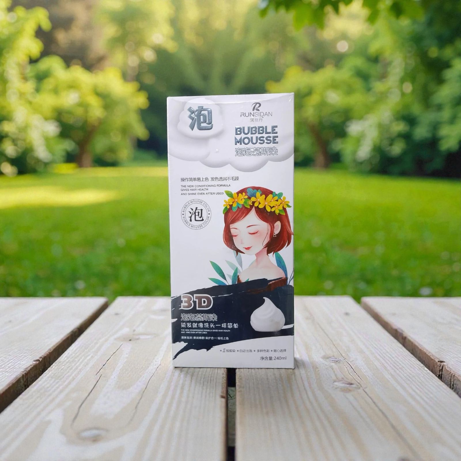 Bubble Mousse color shampoo