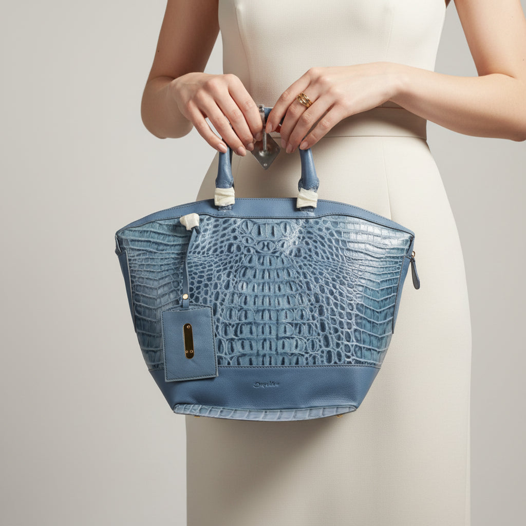 Leather Hand Bag B119