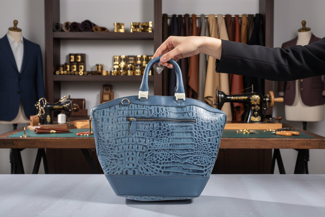 Leather Hand Bag B119