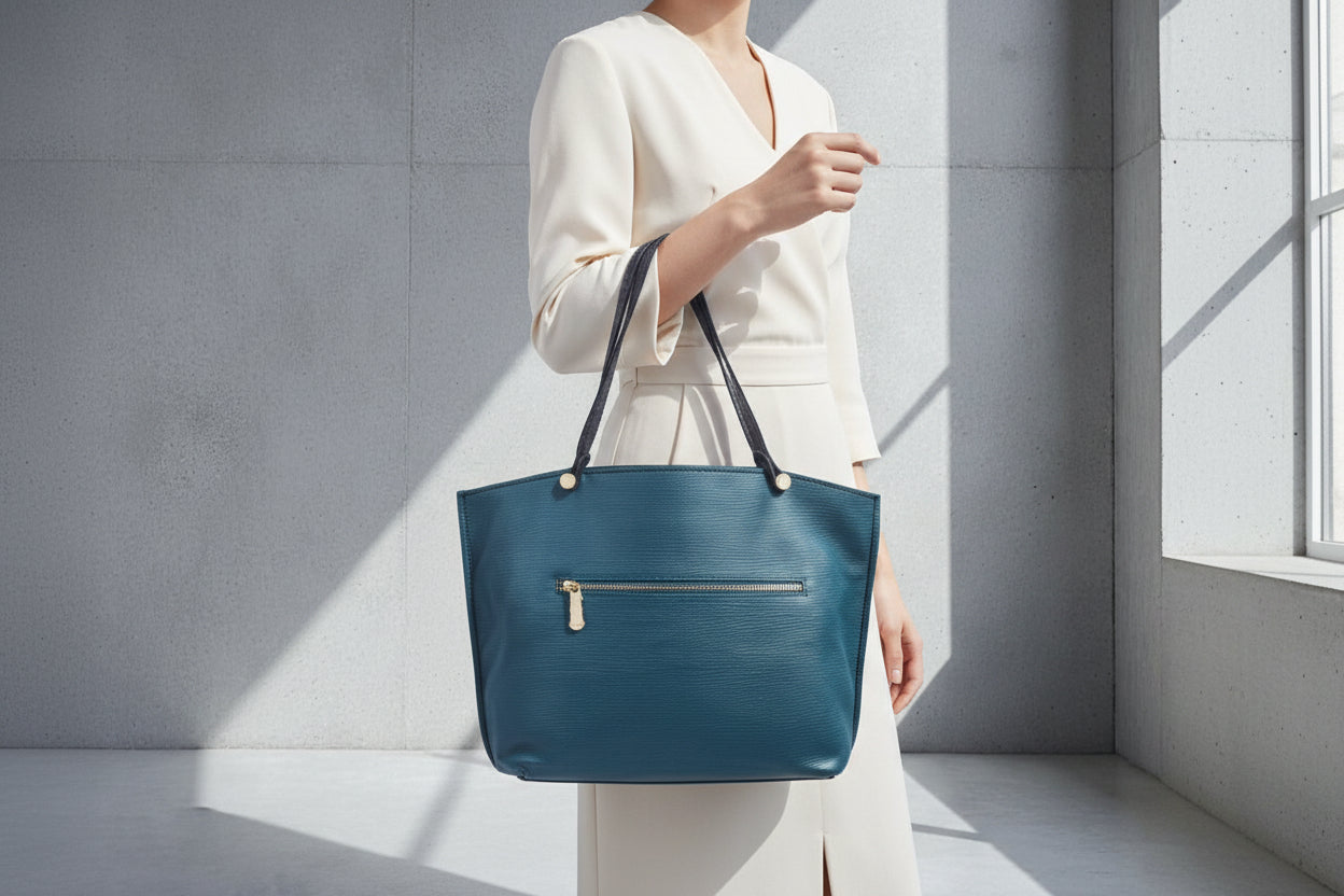Leather Hand Bag B76