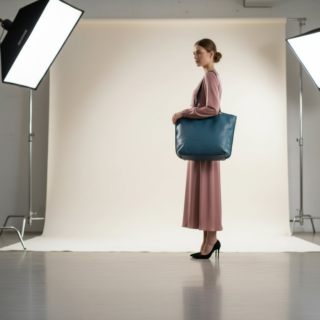 Leather Hand Bag B76