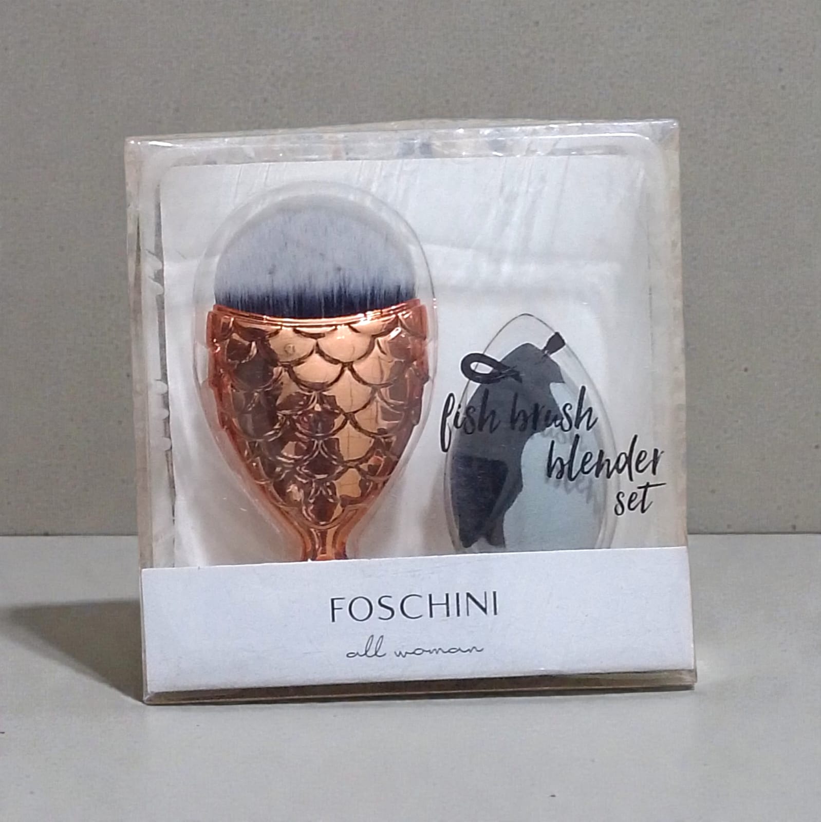 Foschini Fish Brush & Blender Set