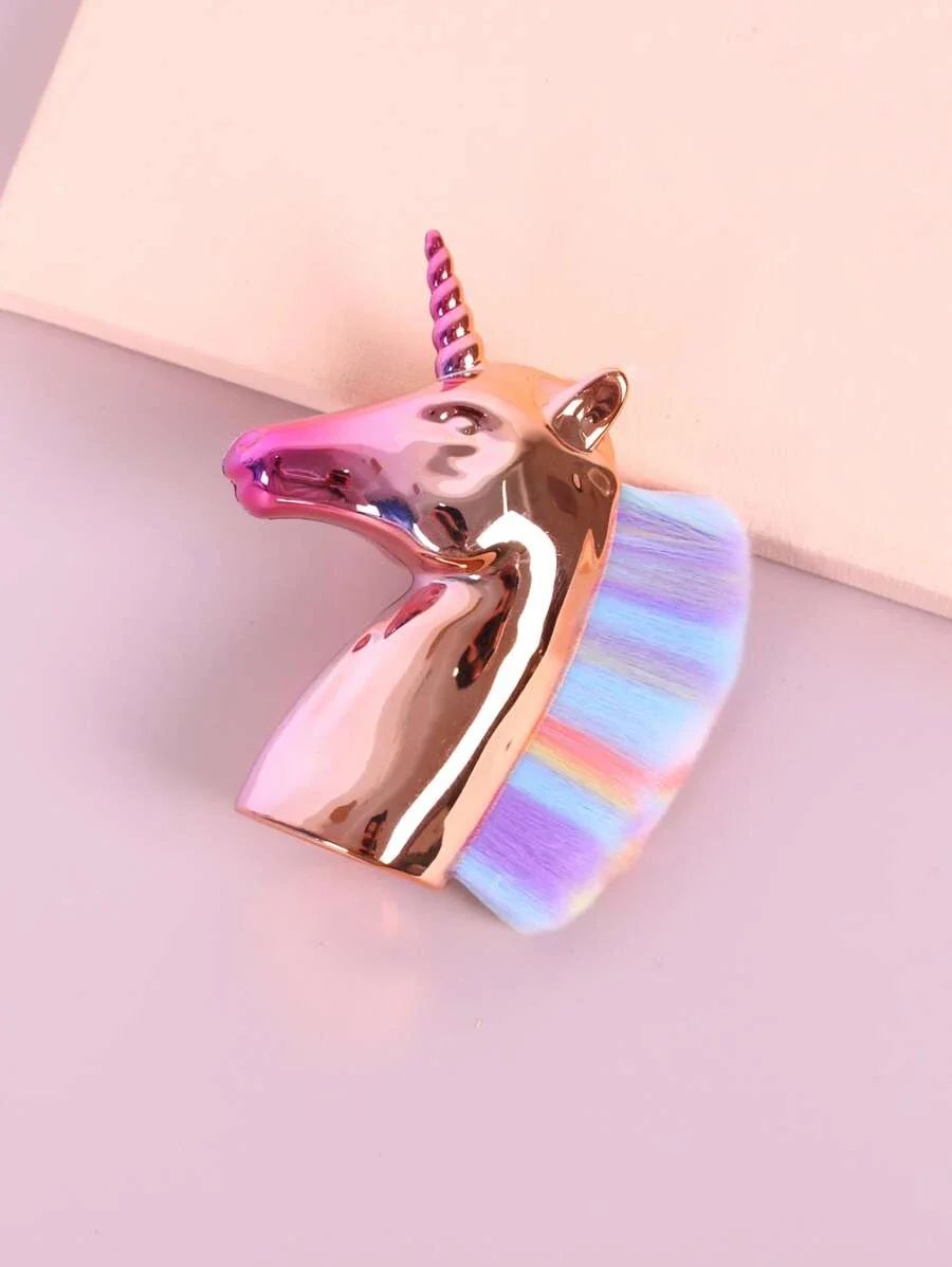 Unicorn Nail Dust Brush