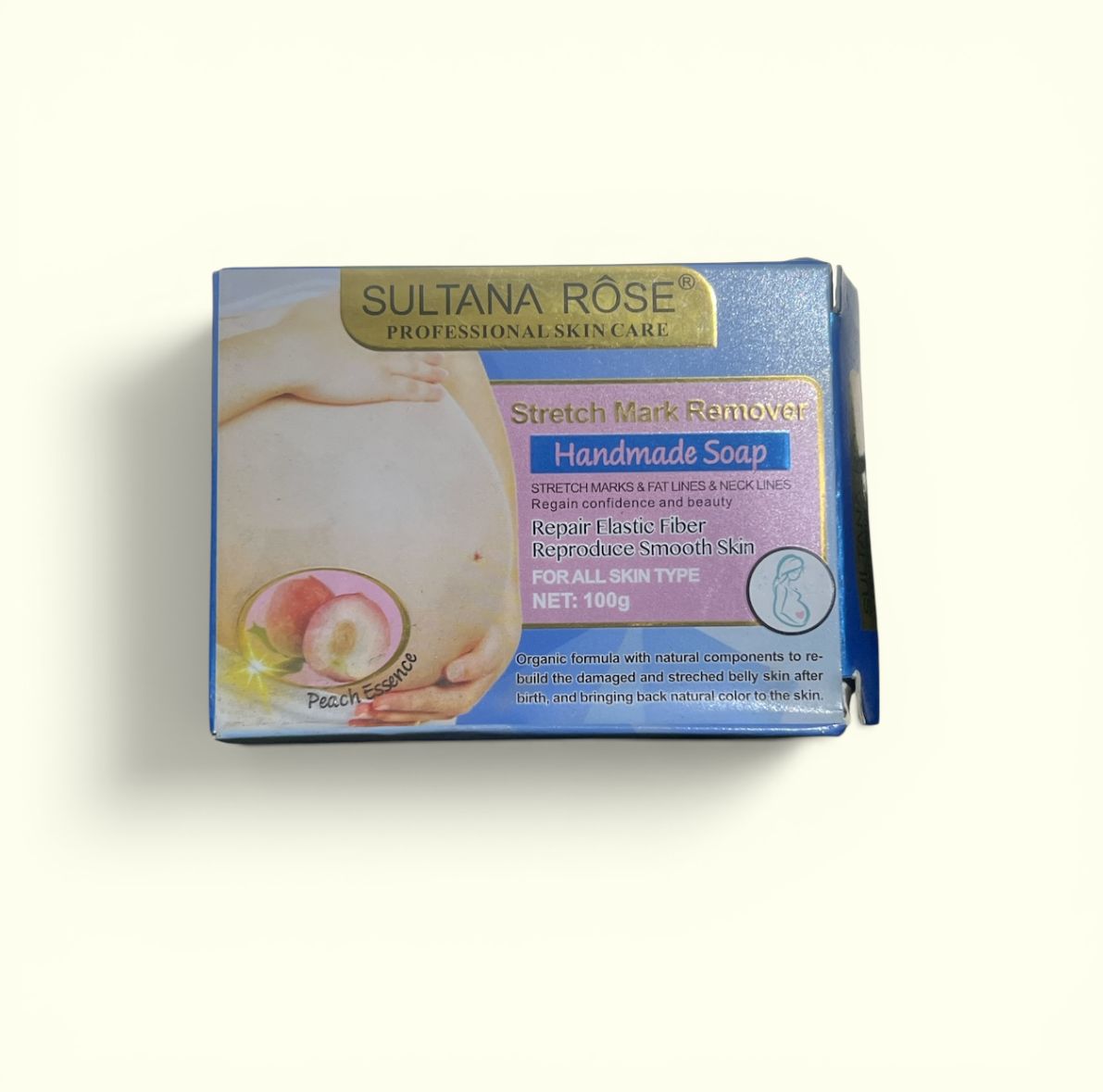 Sultana Rose Stretch Mark Remover Soap