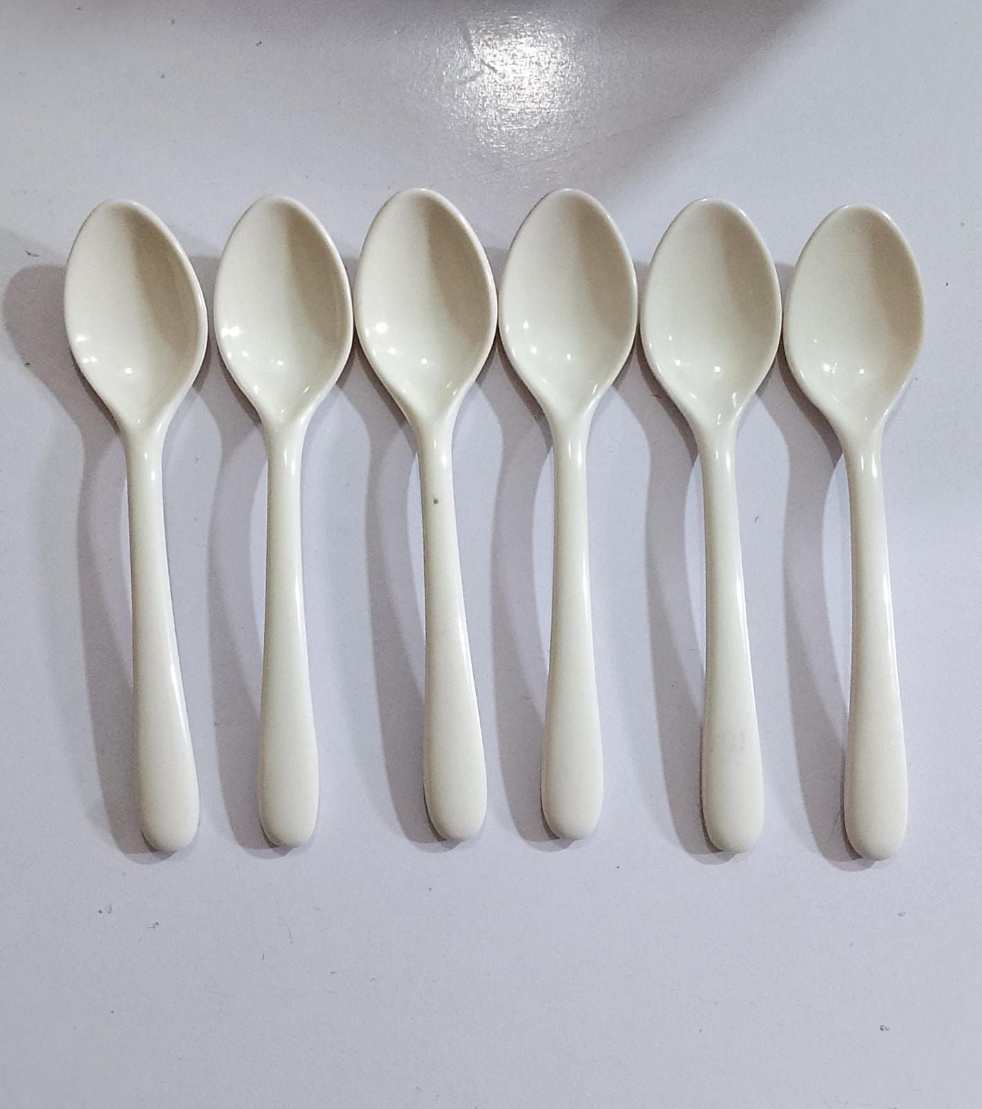 Melamine Dessert Spoon 6pc