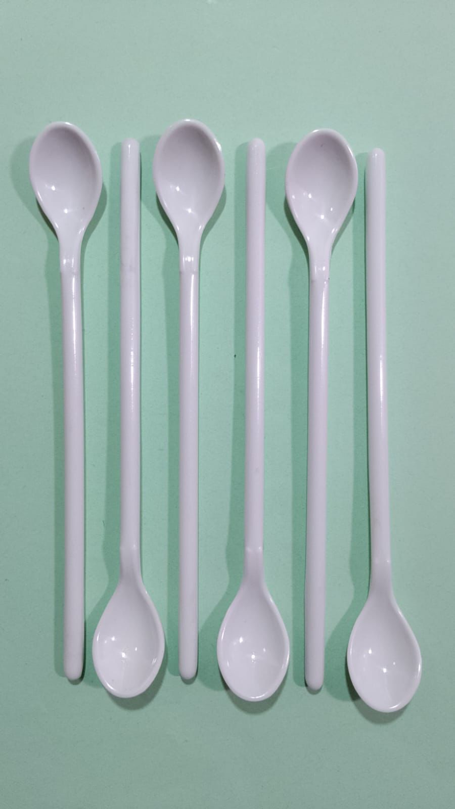Melamine Long Ice Cream Spoon 6pcs