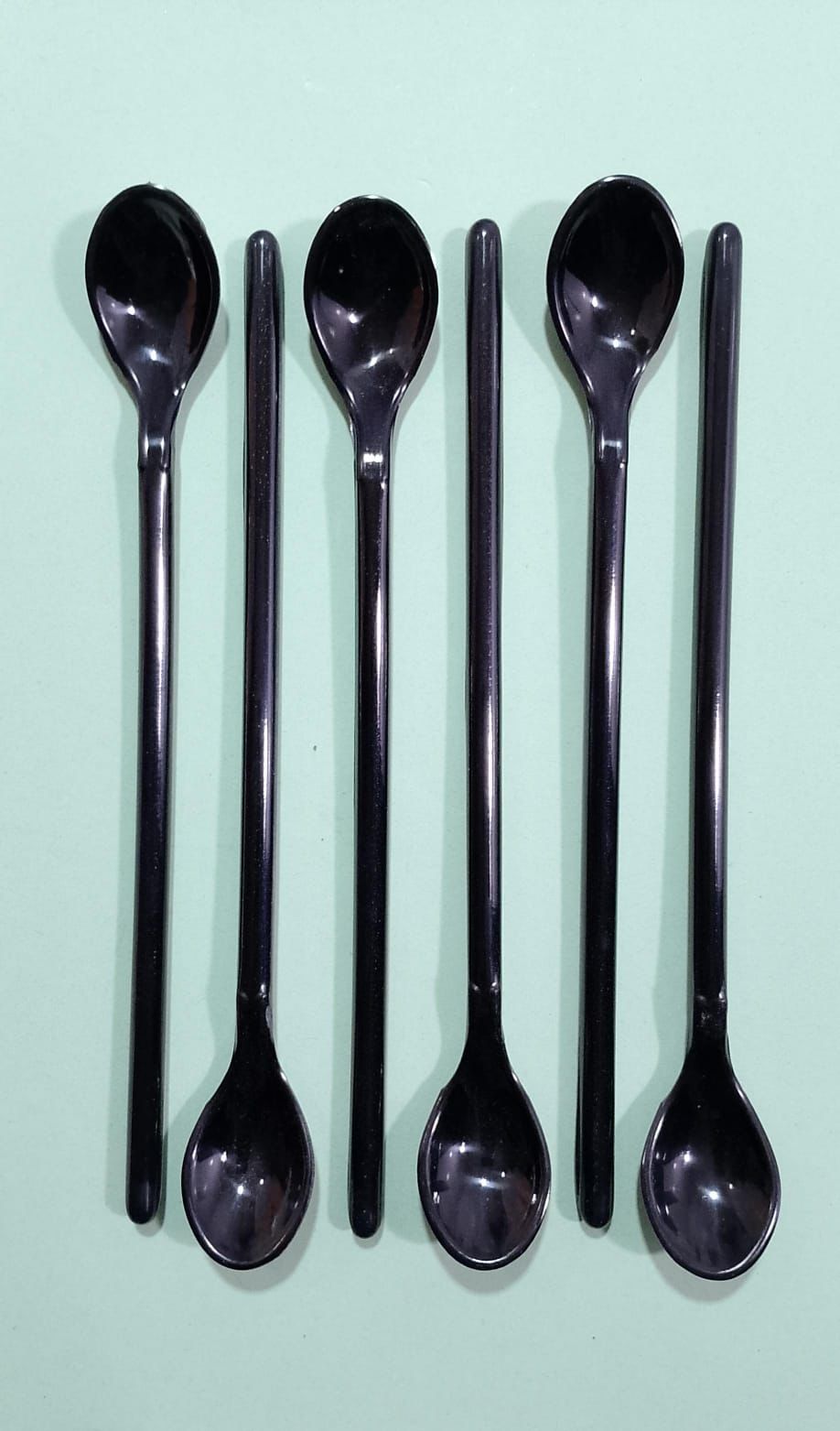 Melamine Long Ice Cream Spoon 6pcs