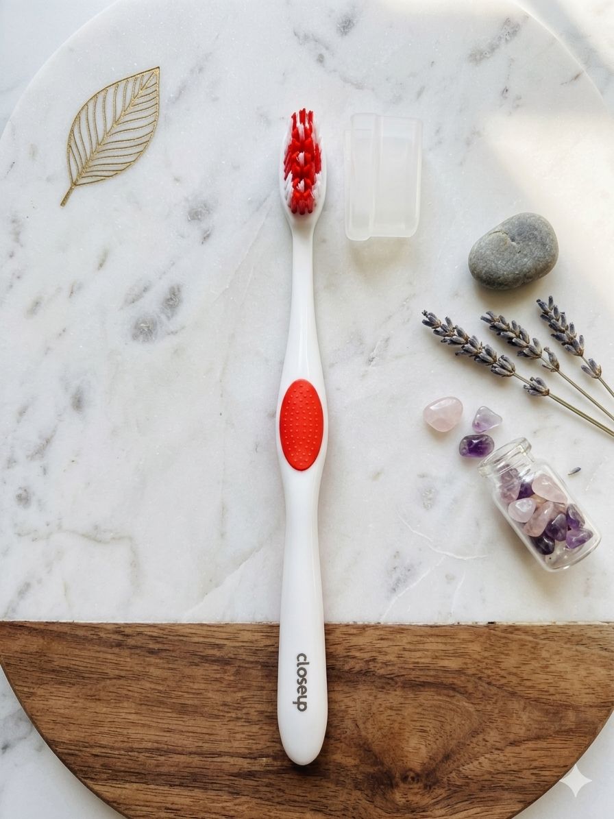Closeup Tooth Brush
