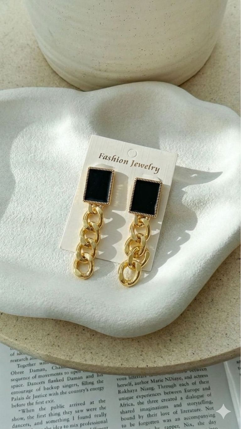 Black Premium Earrings