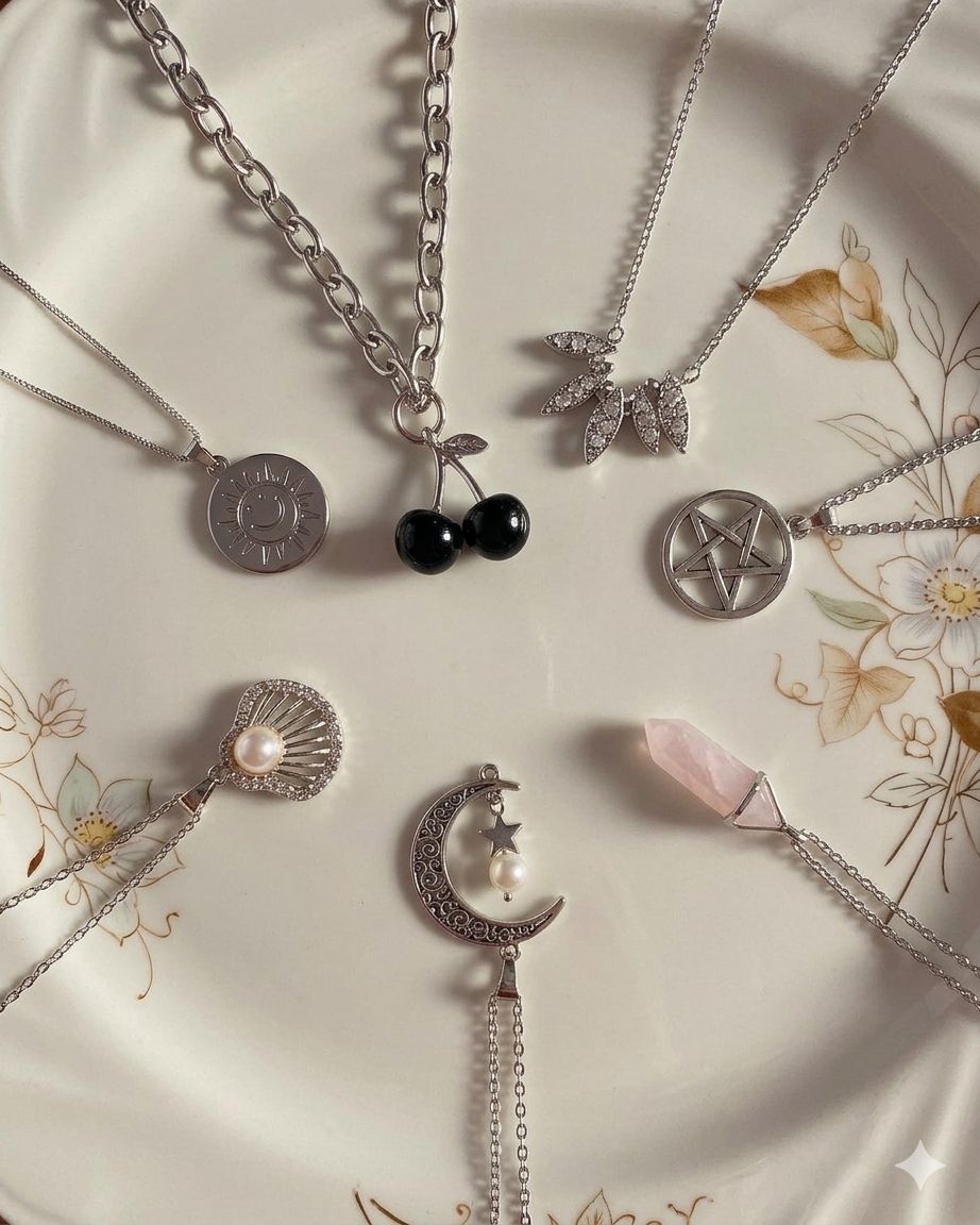 Silver Minimal Pendants