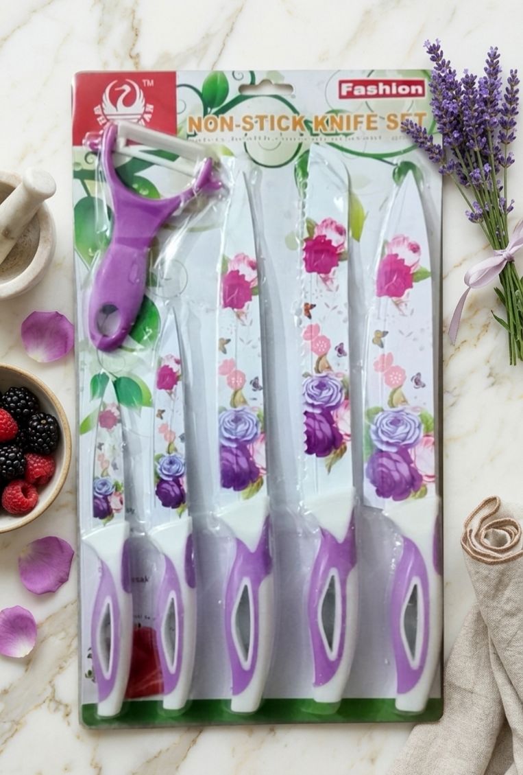 Non Stick Knife Set