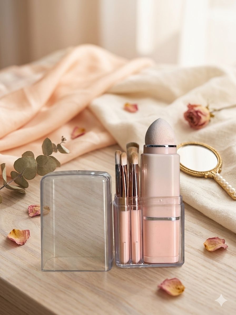 8 Pcs Portable Brush Set