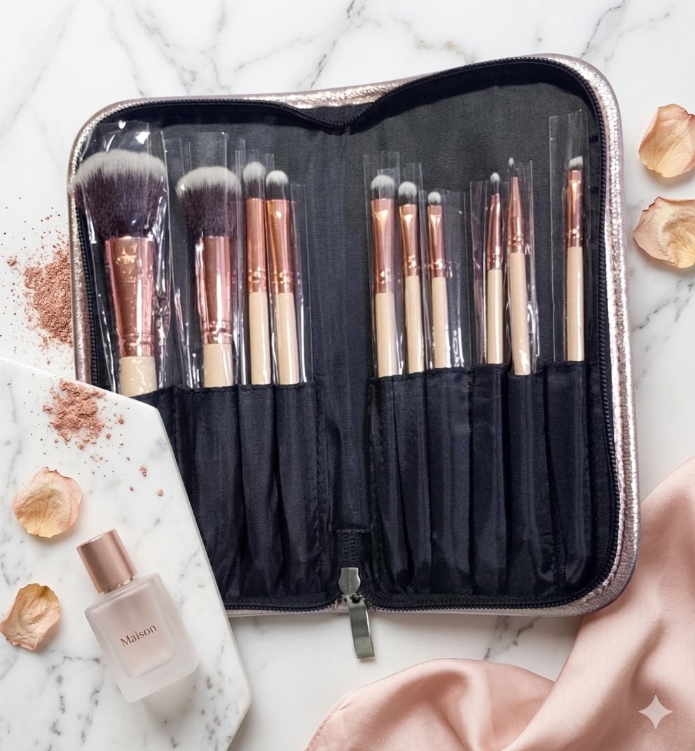 Makeup Brush Pouch