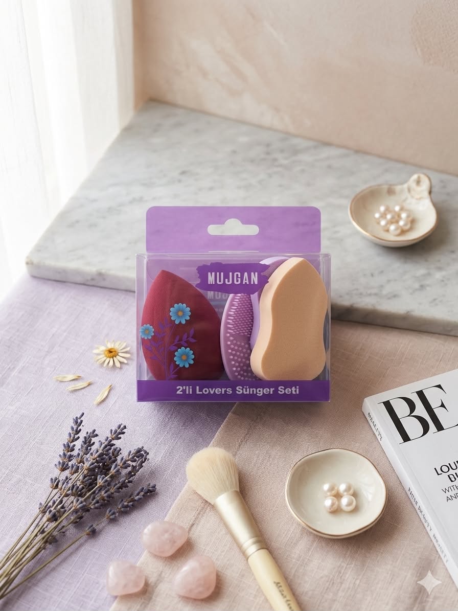 Mujgan Lovers Sponge Set
