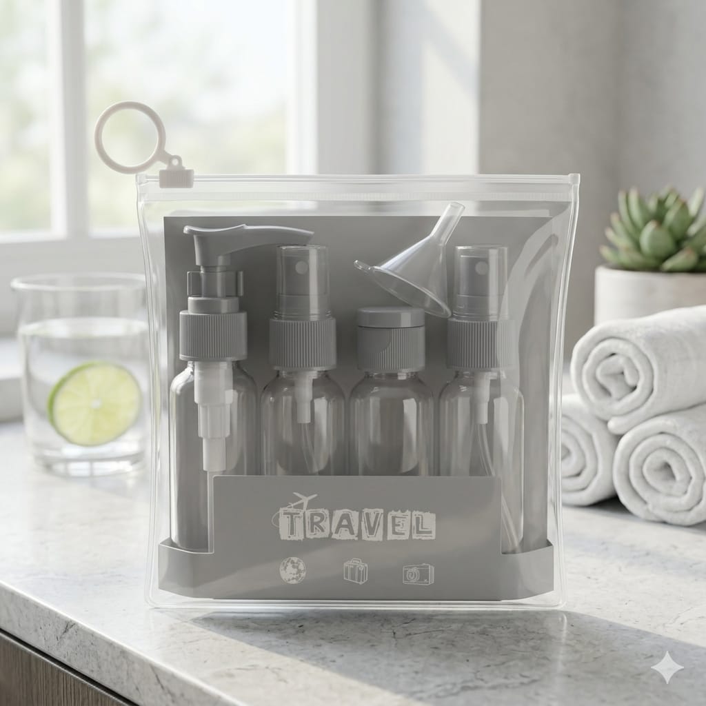 Refillable Travel Kit