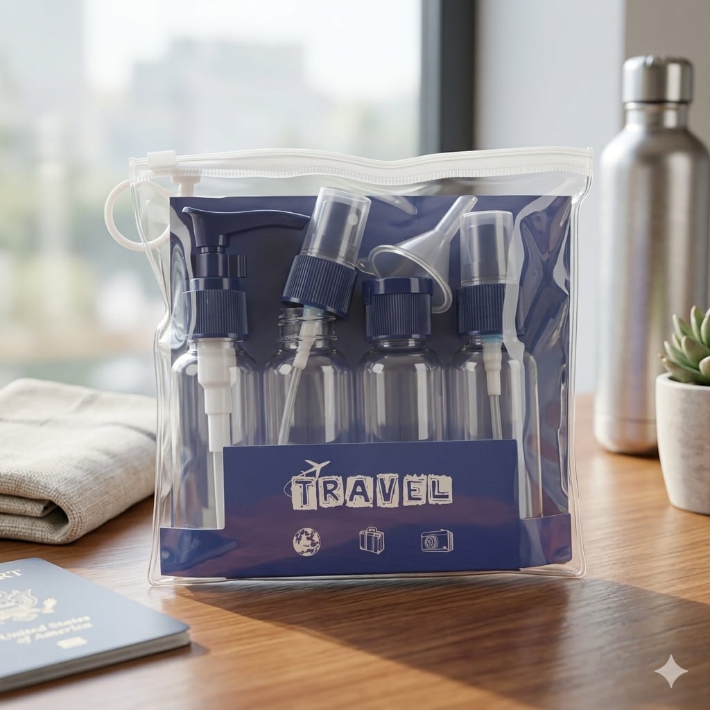 Refillable Travel Kit