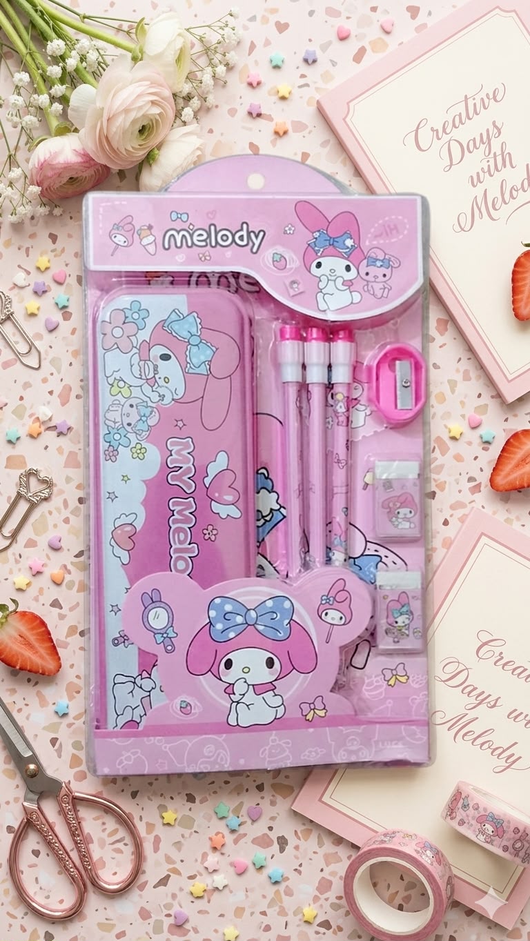 Kawai Kids Stationary Kit