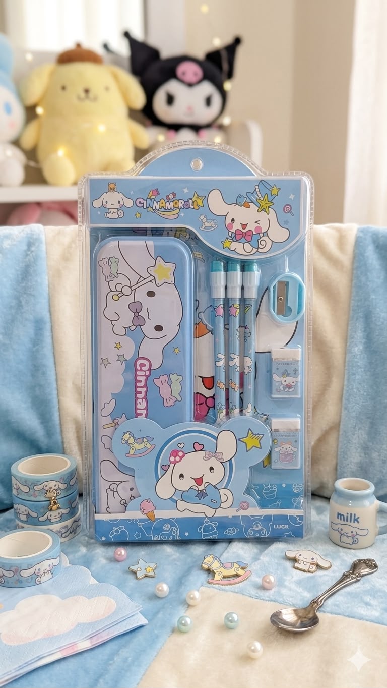 Kawai Kids Stationary Kit