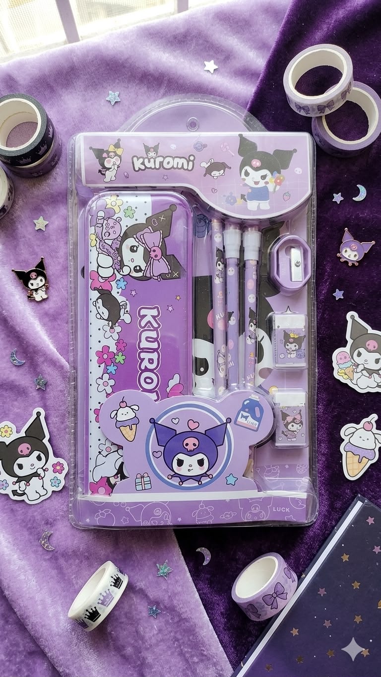 Kawai Kids Stationary Kit