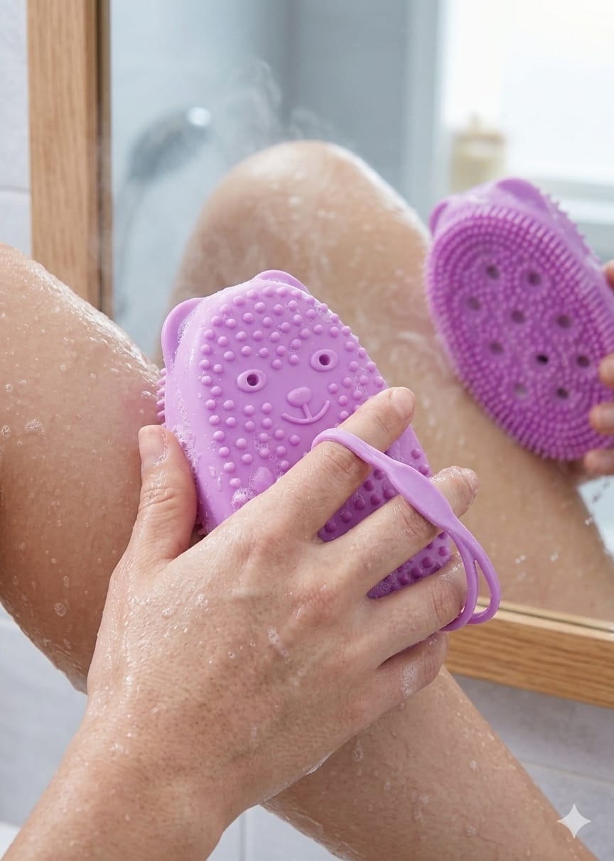 Silicone Bubble Bath Brush