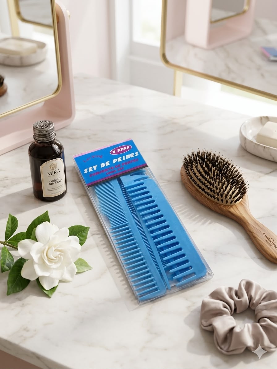 8 Pcs Comb Set