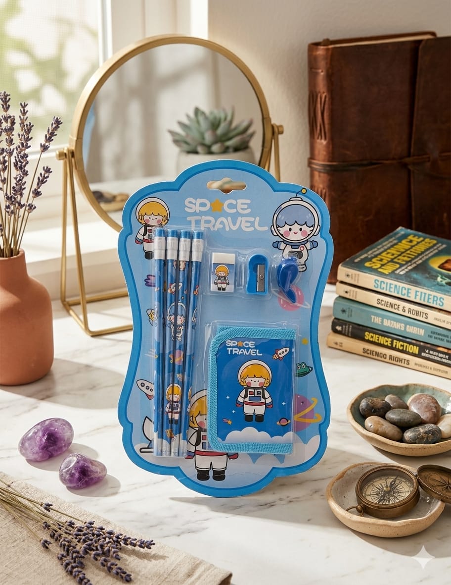 Kids Stationary Set 8 Pcs