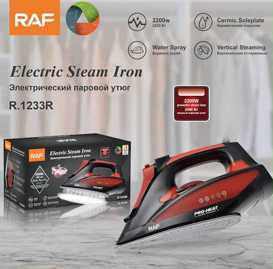 RAF 2IN1 Electric Steam Iron