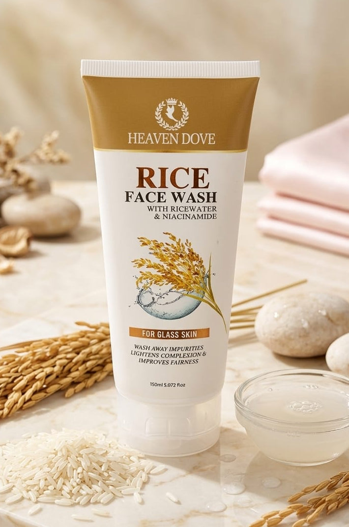 Heaven Dove Rice Face Wash 150ml