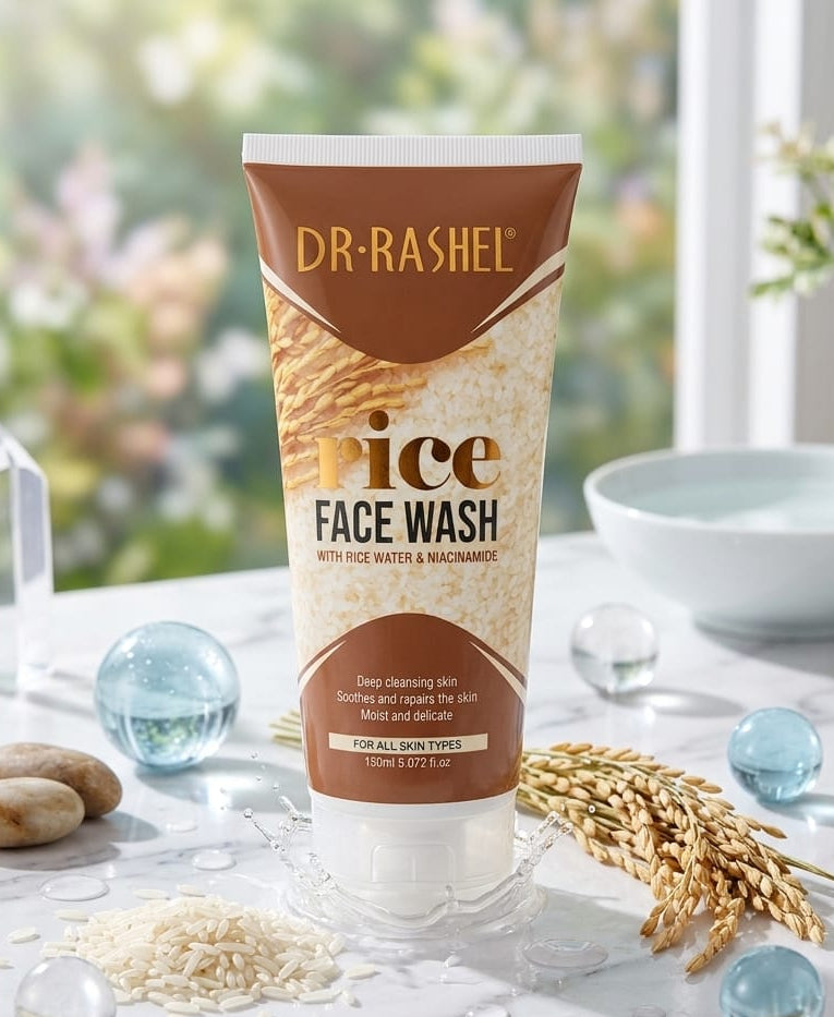Dr.Rashel Rice Face Wash With Niacinamide 150ml