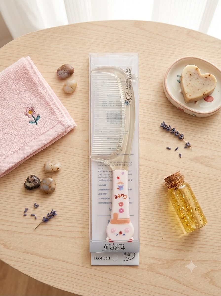 Transparent Hair Comb