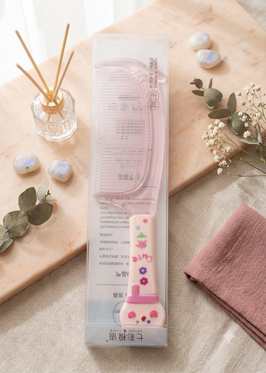Transparent Hair Comb