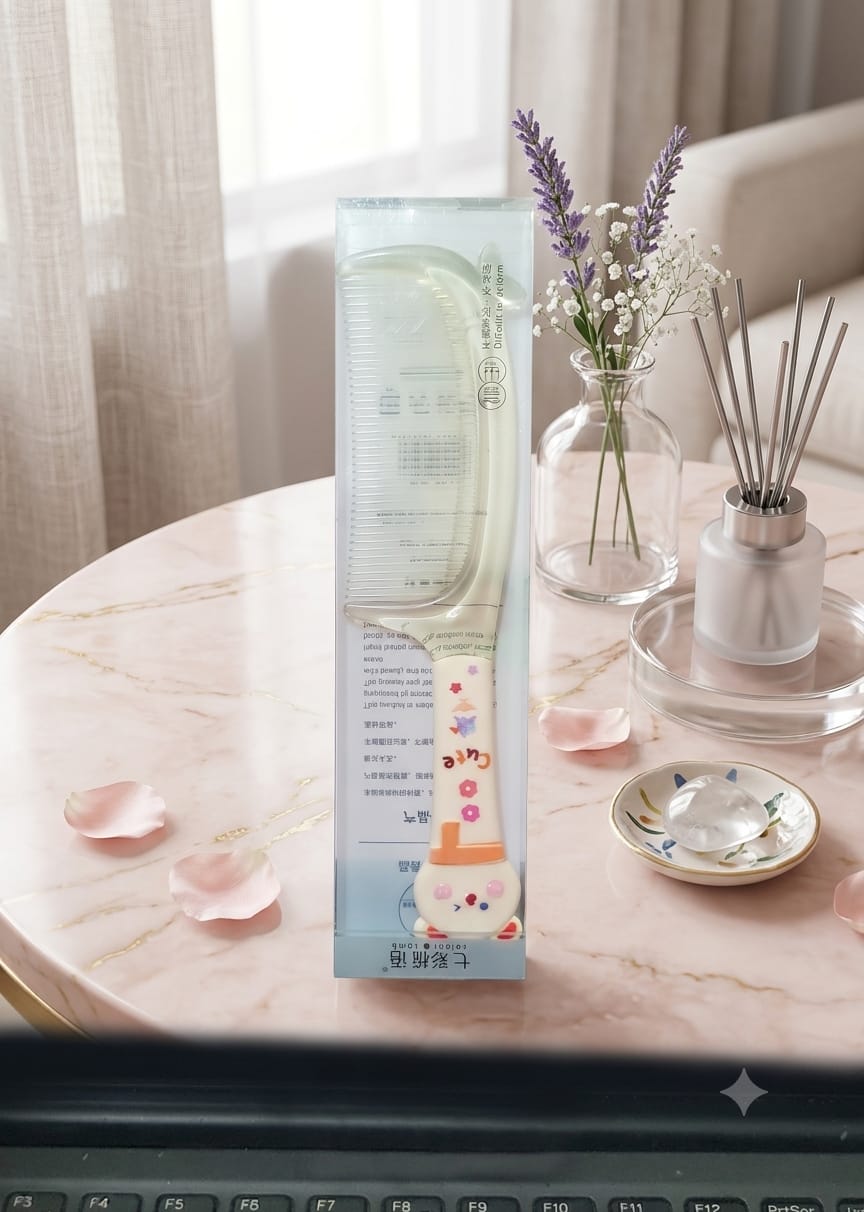 Transparent Hair Comb