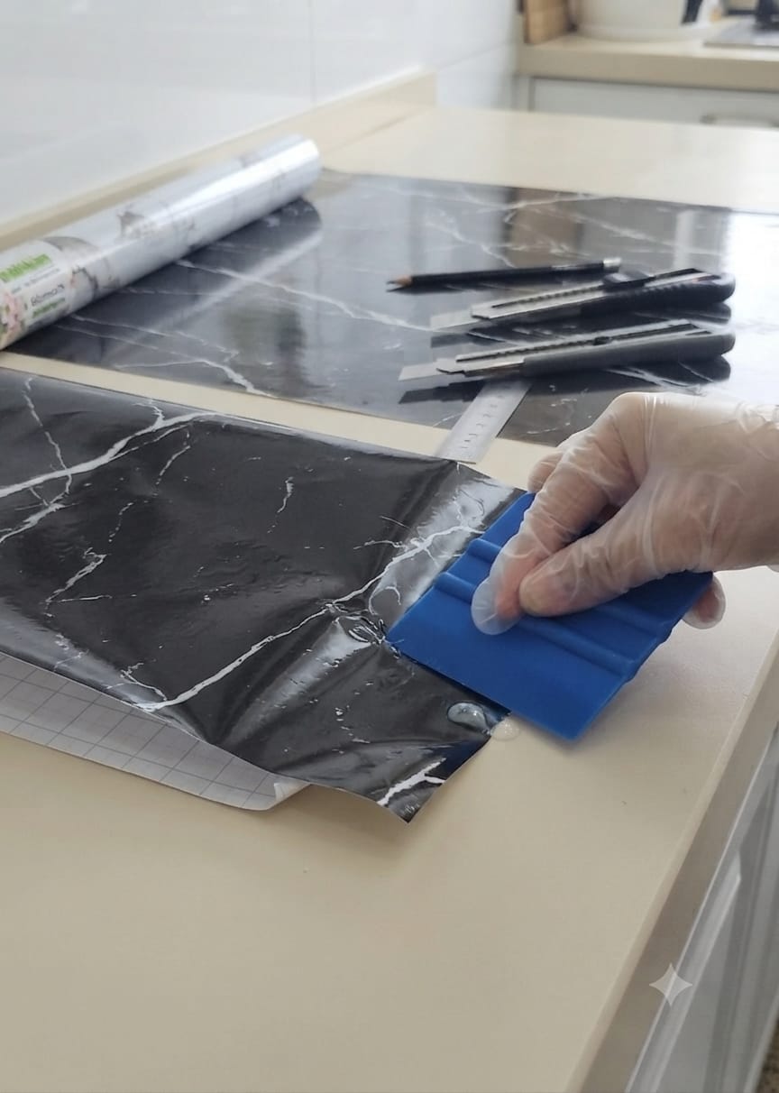 Premium Wallpaper Marble Sticker