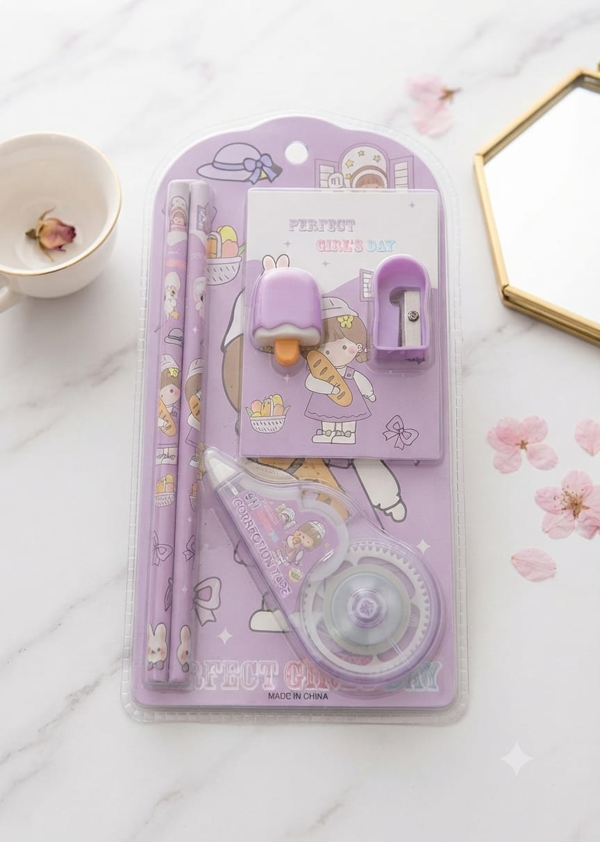 6pcs Stationary Set