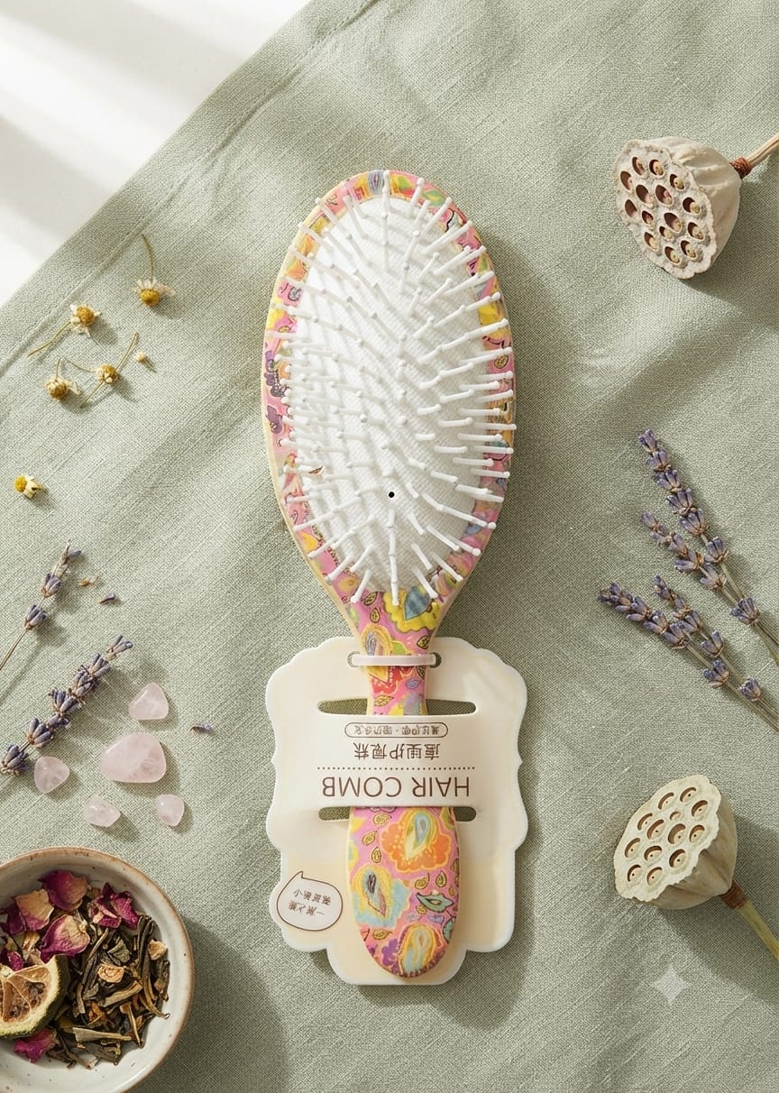Floral Hair Comb