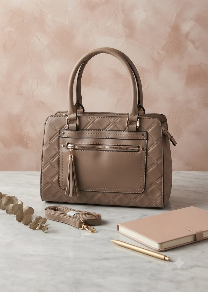 Chevron Embossed Crossbody Bag