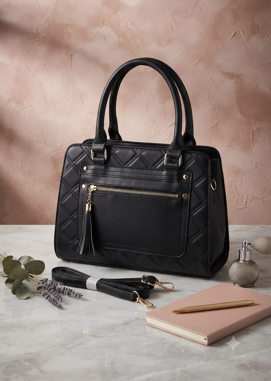 Chevron Embossed Crossbody Bag
