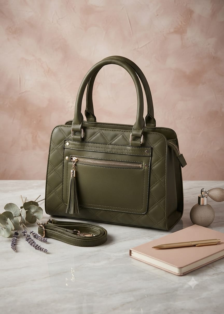 Chevron Embossed Crossbody Bag