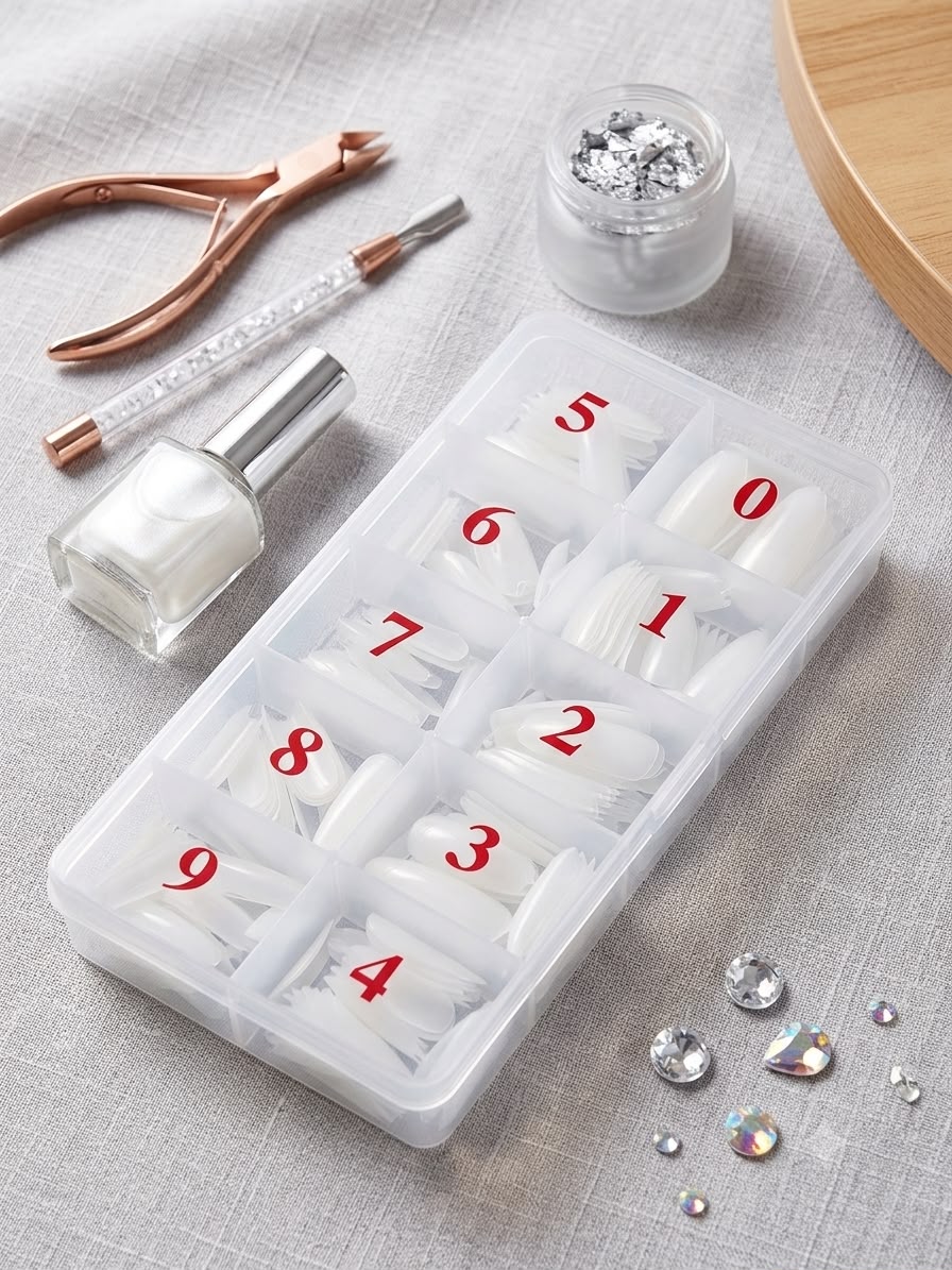 Transparent Nails Box