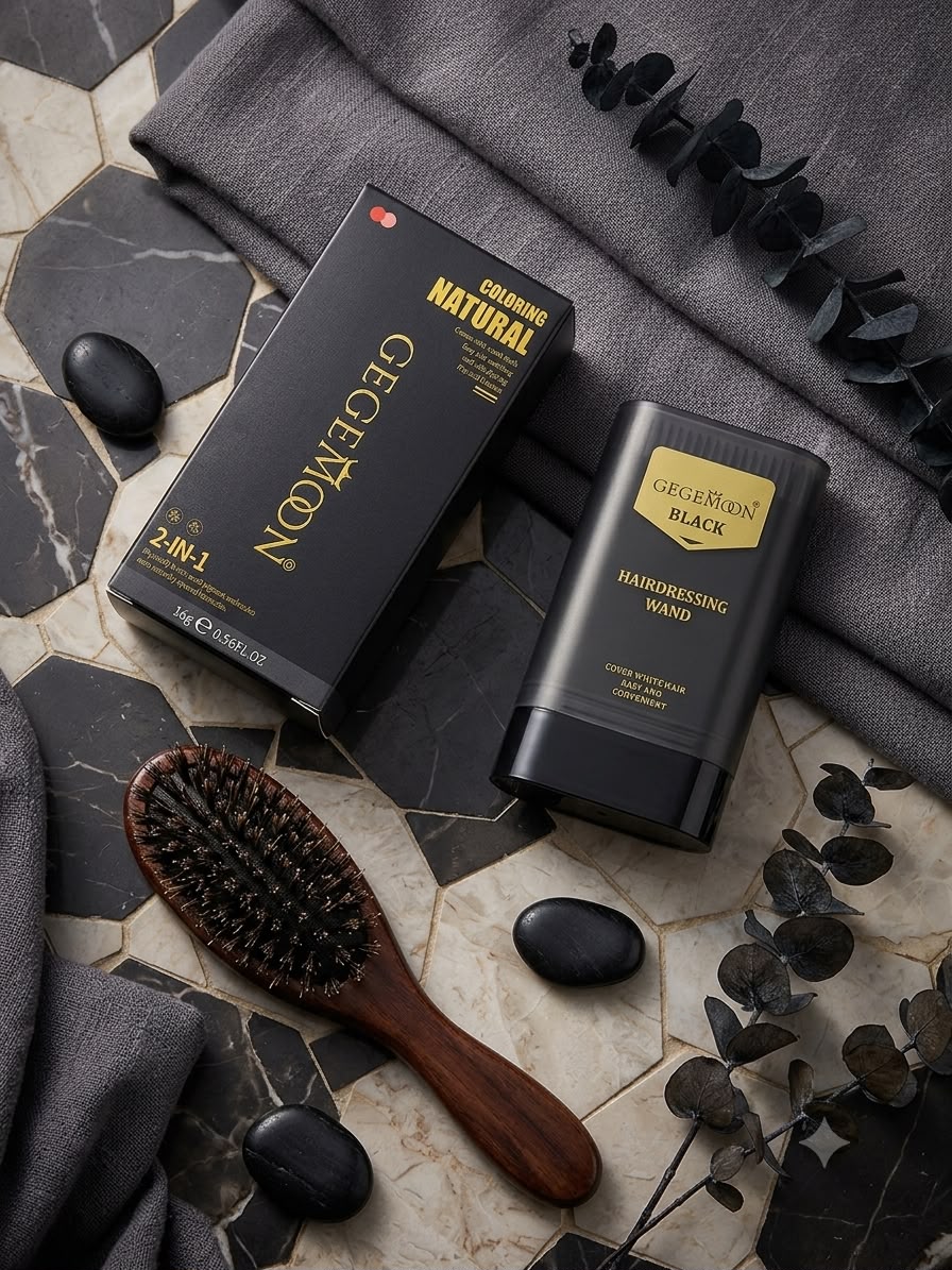 Gegemoon Hairdressing Stick Black