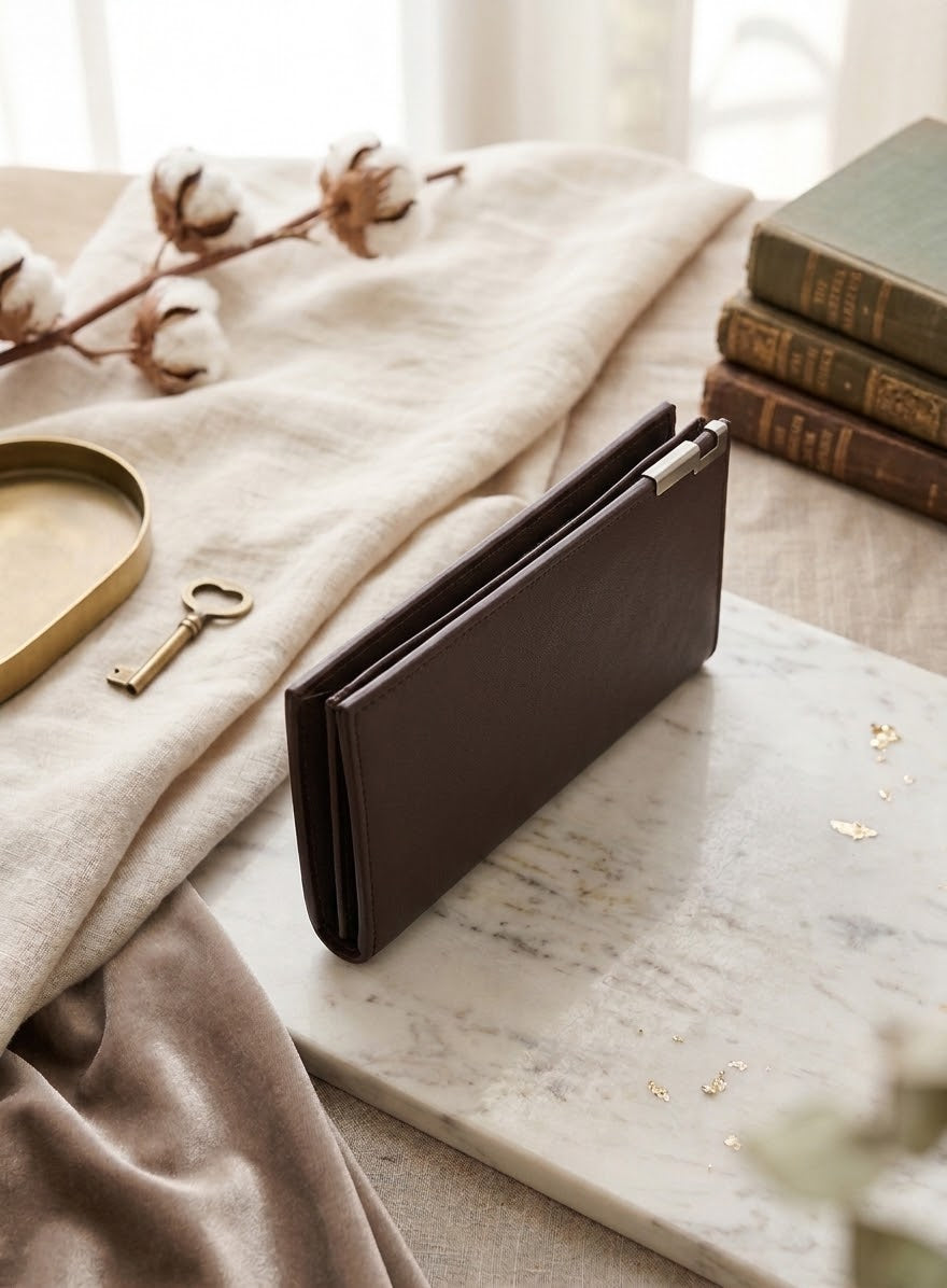 Leather Wallet Dual Sided