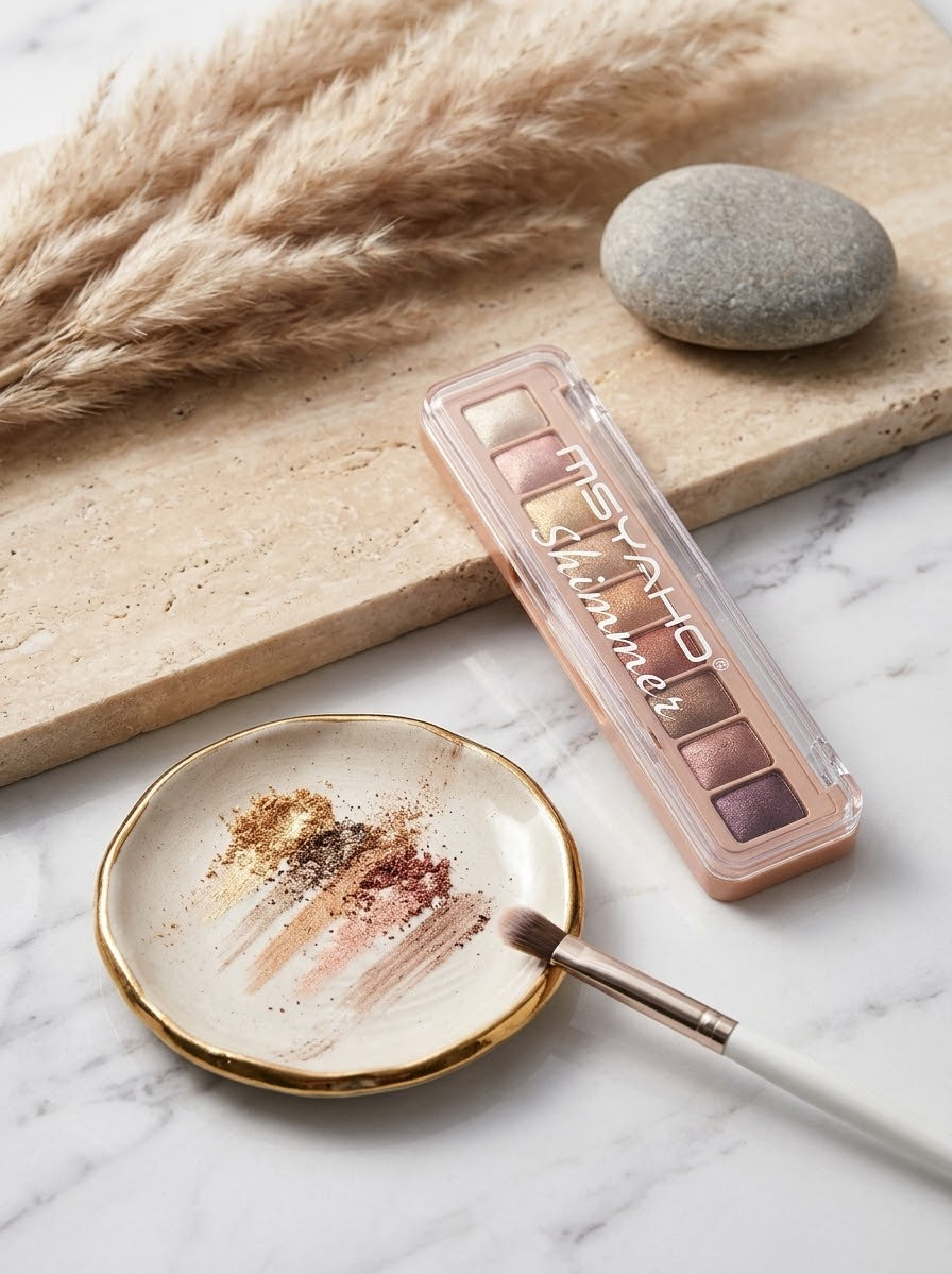 Msyaho Highlighter 2 in 1 Shimmer Palette