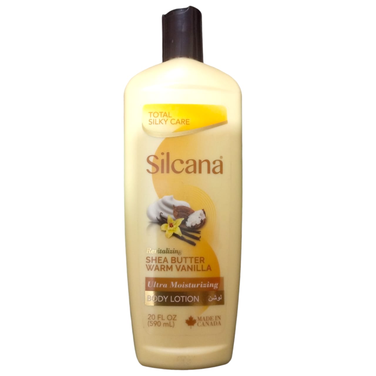SILCANA SHEA BUTTER AND WARM VANILLA BODY LOTION 590ML