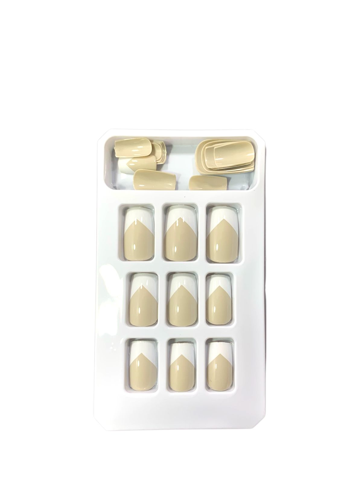 ACRYLIC FRENCH NAILS BY NEXT KING