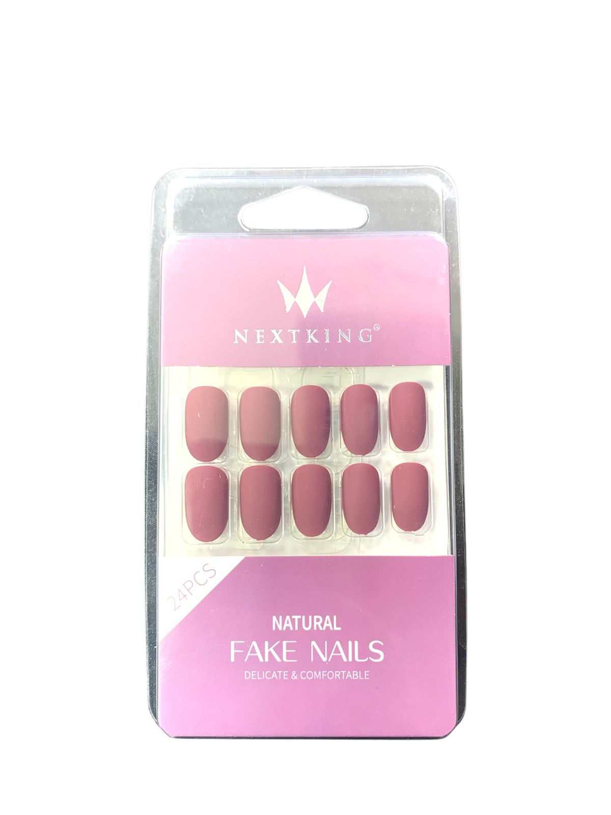 NATURAL FAKE NAILS BY NEXT KING