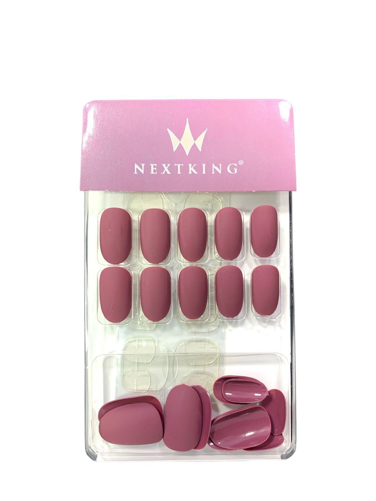 NATURAL FAKE NAILS BY NEXT KING